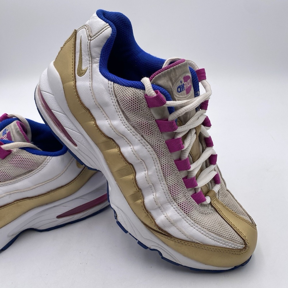 Nike Air Max 95 LE Womens Size 8.5 Peanut Butter Jelly Shoes Sneakers 310830-120